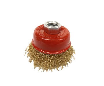 Szczotka doczołowa mosiądz złota do metalu 65 x M14 The front brush 65xM14 65M14 65 M14 zdjęcie nr 2