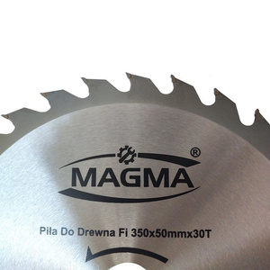 Piła tarcza tarcze do cięcia drewna 350mm 30T z widią 350x50 32/30 mm x 30 zębów widiowa Magma 350x50x30t zdjęcie nr 2