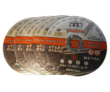 Tarcza tarcze do cięcia stali metalu 125x1,0 METAL Intervis Platinum IVMC12510 zdjęcie nr 5